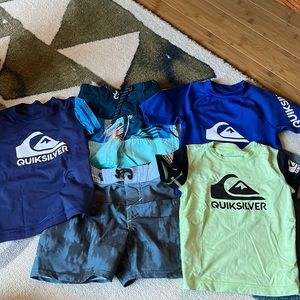 Swim pack size 2T: quicksilver, O’Neil, billabong